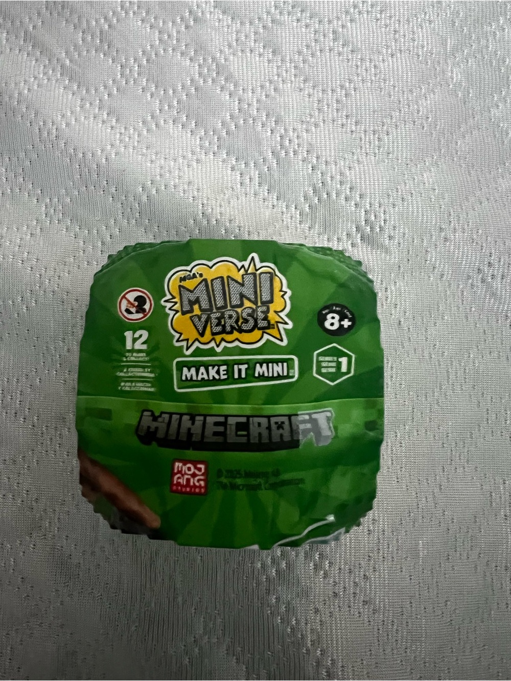 Mizuno Mini Verse Minecraft Green Collectible Capsule